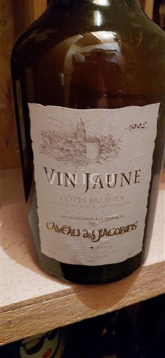 Jura Côtes-du-jura Caveau des Jacobins 1992