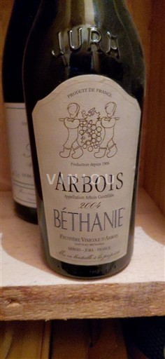 Jura Arbois Fruitière Vinicole d'Arbois Béthanie 2004