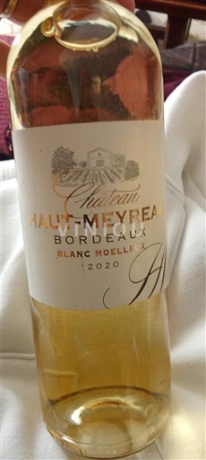 Bordeaux Château Haut-Meyreau 2020