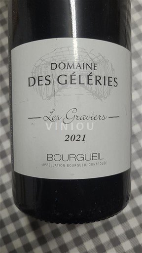 Valle della Loira Bourgueil Domaine S Géleries Les Graviers 2021