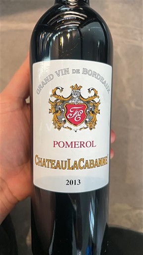 Bordeaux Pomerol Château La Cabanne 2013