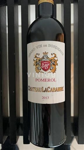 Bordeaux Pomerol Château La Cabanne 2013