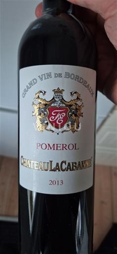 Bordeaux Pomerol Château La Cabanne 2013