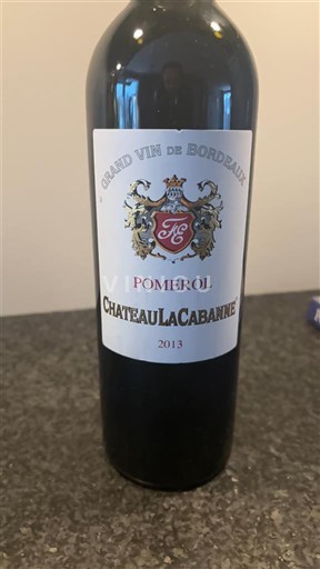 Bordeaux Pomerol Château La Cabanne 2013