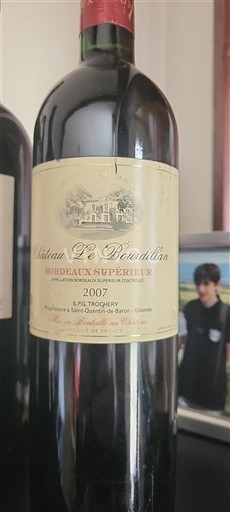 Burdeos Bordeaux superior Château Le Bourdillot 2007