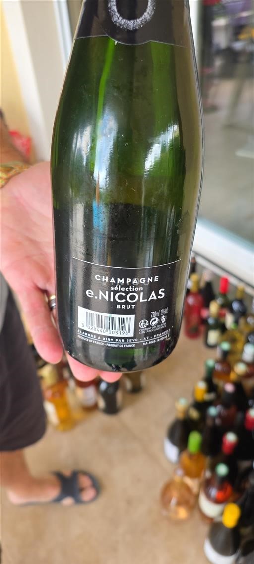 Champagne E. Nicolas Sélection Icke årgångsbetecknad
