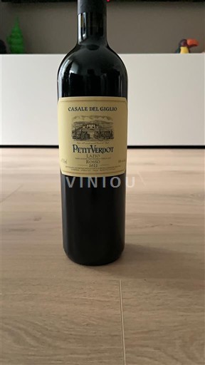Lacij? Lacij. Casale del Giglio Petit Verdot 2022