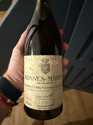 Bourgogne Bonnes-mares Grand Cru Domaine Comte Georges de Vogüé 1982