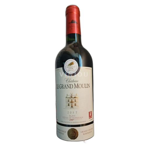 Bordeaux Blaye-Côtes-de-Bordeaux Château Le Grand Moulin 2017