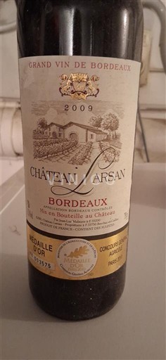 Bordeaux Château Larsan 2009
