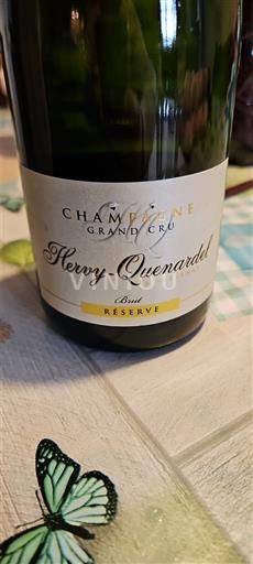 Champagne Sâm-panh Grand Cru Henry-Quenardel Brut Réserve Không niên vụ