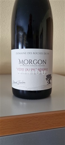 Beaujolais Morgon Domaine S Roches du Py Côte du Py Réserve 2023