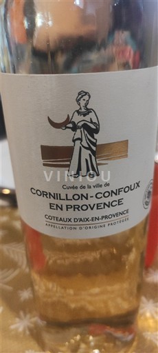 Provence Coteaux d'Aix-en-Provence Ville de Cornillon-Confoux de la ville de Cornillon-Confoux en Provence Icke årgångsbetecknad