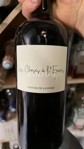 Bordeaux Côtes-de-bourg Château La Grave Les Choses à l'Envers 2022