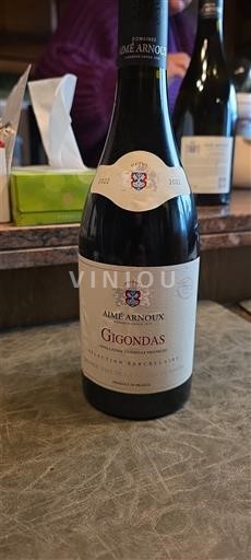 Rhône-dalen Gigondas Aimé Arnoux Sélection Parcellaire 2022