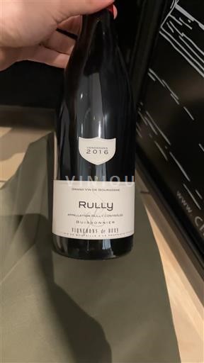 Borgogna Rully Vignerons de Buxy Bussonière 2016