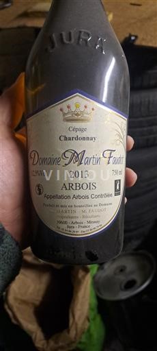 Jura Arbois Domaine Martin Faudot Chardonnay 2013
