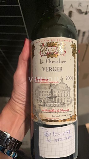 Bordeaux Le Chevalier Verger 2001