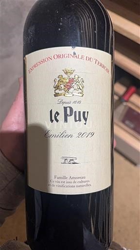 Bordeaux Francs-Côtes-de-Bordeaux Château Le Puy 2019