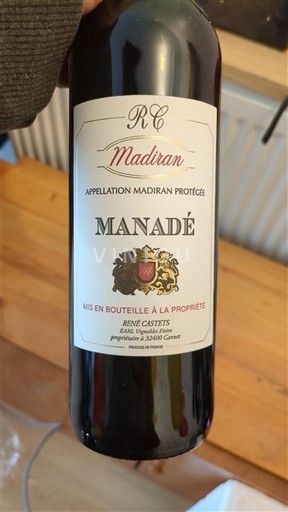 Sudoeste Madiran René Cestatès Manadé 2018