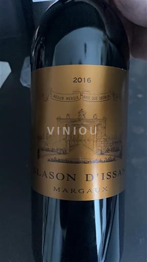 Bordeaux Margaux Château Issan Blason d'Issan 2016