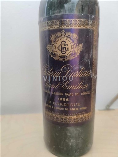 Bordéus Saint-Émilion Grand Cru Grand Cru Château Stieux 1966