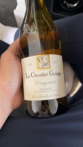 Linguadoca e Rossiglione Paese d'Oc Le Chevalier Georges Viognier 2017