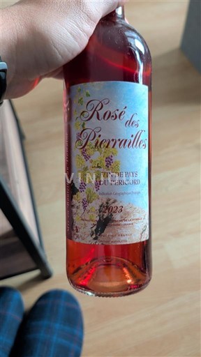 Aquitaine và Charentes Périgord Pierriailles Rosé des Pierriailles 2023
