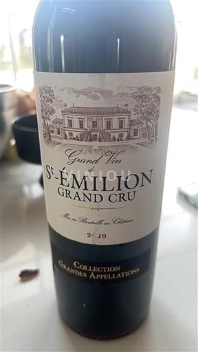Bordeaux Saint-Émilion Grand Cru Grand Cru Collection Grandes Appellations 2020
