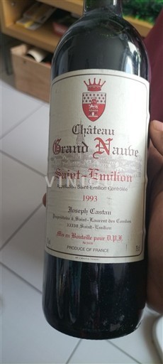 Bordeaux Saint-Émilion Château Grand Naube 1993
