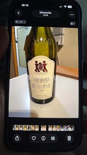 Jura Arbois La Fruitière Vinicole d'Arbois Bethanie 2020