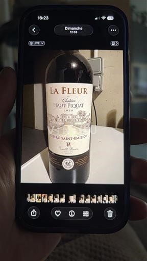 Bordeaux Lussac-Saint-Émilion Château Haut Piquat La Fleur 2020