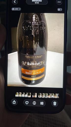 Alsace Crémant d'Alsace Wolfberger Saint Léon IX Không niên vụ