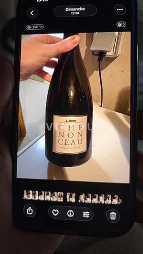 Viner Rouge sec Château Chenonceau 2025 Frankrike Loiredalen Ospecificerad AOC