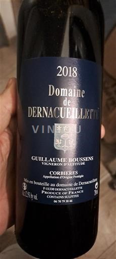 Langvedok Corbières Domaine Dernacueillette 2018
