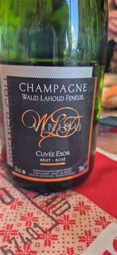 Champagne Sâm-panh Premier Cru Walid Lahoud Feneuil Esor Không niên vụ