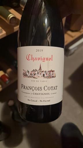 Valle della Loira Sancerre François Cotat Chavignol 2019