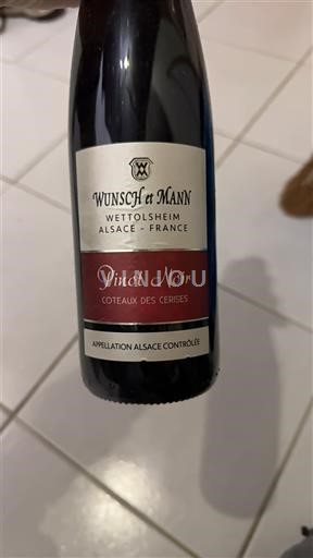 Alsazia Wunsch et Mann Coteaux des Cerises 2023