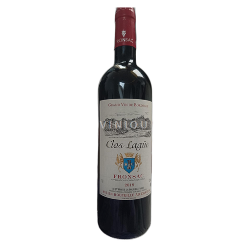 Burdeos Fronsac Clos Laguë 2018