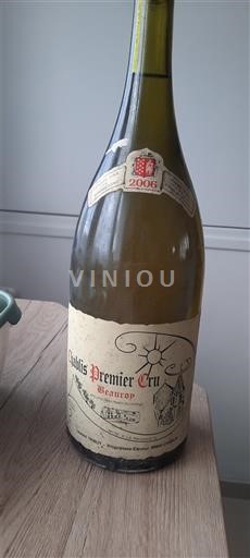 Borgogna Chablis Premier Cru Domaine Long-Depaquit Beauroy 2006