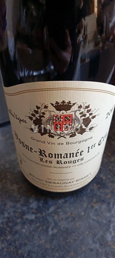 Bourgogne Vosne-romanée Premier Cru Domaine Charles Audoin Les Rouges Non Millésimé