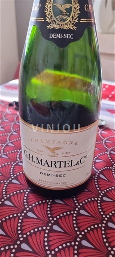 Champagne G.H. Martel & Co Demi-Sec 2025