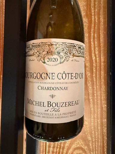 Bourgogne Bourgogne Côte d'Or Michel Bouzereau et Fils Chardonnay 2020