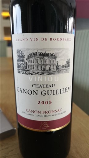 Bordeaux Canon-Fronsac Château Canon Guilhem 2005