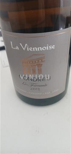 Rhône Valley Condrieu La Viennoise Les Fumées 2011