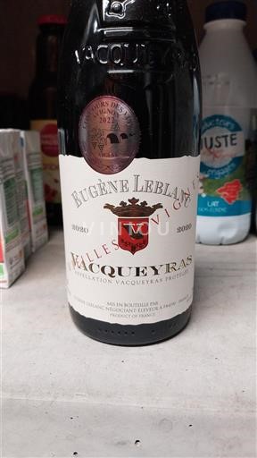 Rona dolina Vacqueyras Eugène Leblanc Valles Viæ 2020