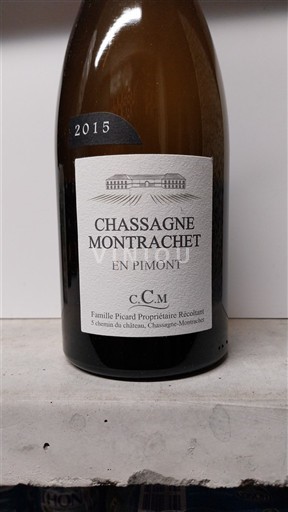 Burgundi Chassagne-Montrachet Famille Picard En Pimont 2015