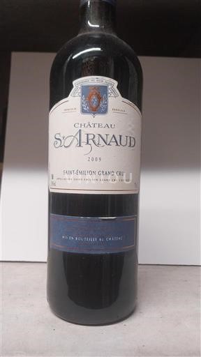 Bordeaux Saint-Émilion Grand Cru Château St Arnaud 2009