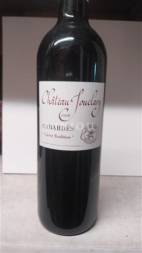 Langvedok Cabardès Château Jouclary Tradition 2016