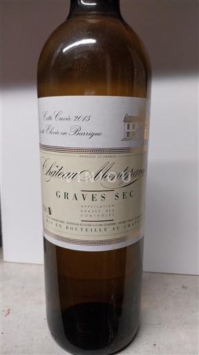 Bordeaux Graves Château Montségu  2015 Élevé en Barrique 2015
